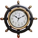 Ver imagem 1 de Relógio de Parede Vintage Retro Antigo Leme Decoração Casa (Yi15425)