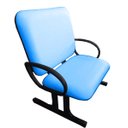 Ver imagem 2 de Cadeira para Escritório até 250kg Azul