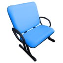 Ver imagem 4 de Cadeira para Escritório até 250kg Azul