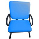 Ver imagem 7 de Cadeira para Escritório até 250kg Azul