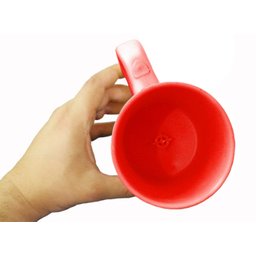 Caneca Automatica Mixer Mistura Tudo 380 Ml Cafe Chocolate Cor Vermelha (qz16928-9 Vermelho) - 4