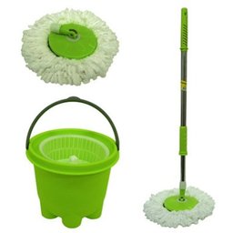 Balde Mop Esfregao 360 De Limpeza Centrifuga Para Casa Verde (5878) - 2