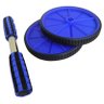 Rolo Roda Abdominal Para Academia E Exercicio Fisico Ombro Musculo Azul (MC22105) - 2
