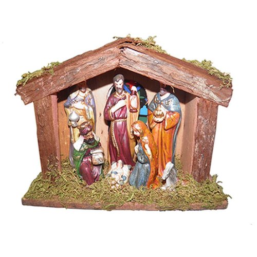 Presepio de Natal Menino Jesus Natalino Manjedoura com Led (G-286597) | MadeiraMadeira Presepio de Natal Menino Jesus Natalino Manjedoura com Led (G-286597) | MadeiraMadeira
