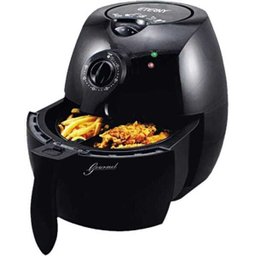 Fritadeira Sem Oleo Eletrica Air Fryer Eterny Cor Preta (ET18015A) - 1