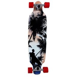 Skate Longboard Completo com Rolamento Abec 9 (SKT-8) - Surf - 3