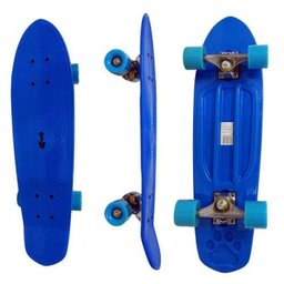 Skate Longboard Grande Retro Abec 7 (SKT-13-AZUL) - 1