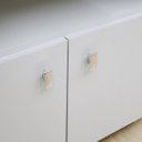 Ver imagem 5 de Balcão Multiuso para Forno e Micro-Ondas com 3 Portas e 4 Prateleira BL3304 Branco