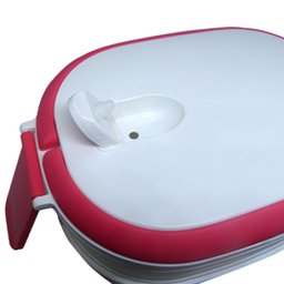 Marmita Marmitex com 2 Compartimentos com Alça Rosa para Micro-ondas e Freezer - 3 Marmita Marmitex com 2 Compartimentos com Alça Rosa para Micro-ondas e Freezer - 3