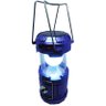 Lampiao Solar de LED Luminaria Lanterna com Usb Bateria Recarregavel Portátil Azul ( Bsl-2030-7 ) - 1