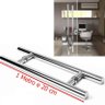 Puxador Para Porta Aco Inox 1 Metro e 20 cm Duplo H Casa Porta Pivotante (BSL-PXD-4) - 1