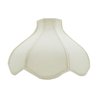 Cúpula de Abajur 22x10x30cm Estilo Imperial Tamanho Media Tecido Algodão Cor Bege - 2