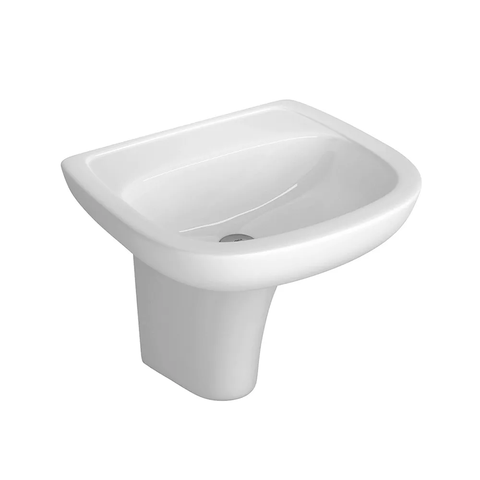 Kit Coluna Suspensa e Lavatorio Vogue Plus Branco - Deca Deca Loucas