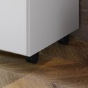 Ver imagem 3 de Escrivaninha Malta Lukaliam Móveis Mdp 135,5x75,5cm Branco