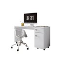 Ver imagem 2 de Escrivaninha Malta Lukaliam Móveis Mdp 135,5x75,5cm Branco