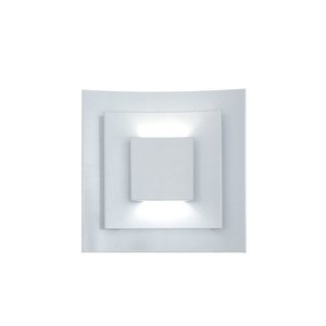 Arandela 3D E27 60W branca Auremar