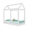 Mini Cama Montessoriana Infantil Montessoriana Crystal Branco - Peternella - 1