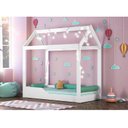 Ver imagem 3 de Mini Cama Montessoriana Infantil Montessoriana Crystal Branco - Peternella