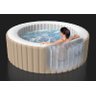 Pure Spa Hidromassagem 795 Litros 220V, 02 encostos cabeça, Porta Copos, Kit Limpeza - Intex - 5
