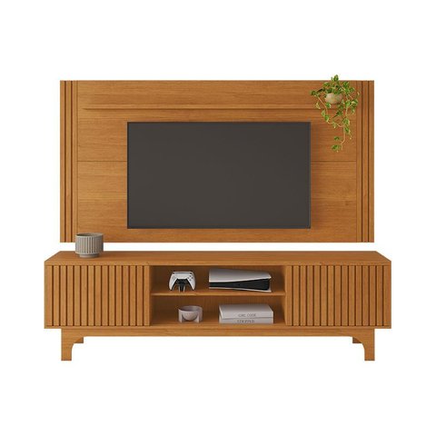 Rack e Painel para Tv até 70 Polegadas Trunfo Jcm Móveis Cinamomo