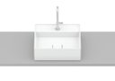 Ver imagem 1 de Cuba de Apoio 40*40 com Mesa T9 Terra Branco Roca