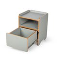 Ver imagem 7 de Mesa de Cabeceira 1 Gaveta com Nicho Cindy - Verde