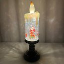 Ver imagem 5 de Vela Natal Castical Luminaria Natalina Enfeite Decoracao Shopping Loja Vitrine Balcao Recepcao Entra