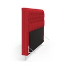 Ver imagem 4 de Cabeceira Bellatrix 160 para Cama Box Queen N-033 Veludo Vermelho Aradecor