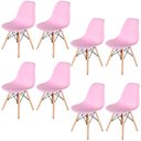 Ver imagem 1 de Cadeira Charles Eames Eiffel 130pp Cor:rosa;quantidade:8