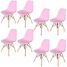Cadeira Charles Eames Eiffel 130pp Cor:rosa;quantidade:8 - 1