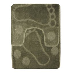 Jogo de Banheiro - 2 Peças - Aracaju - Verde - Niazitex - 2