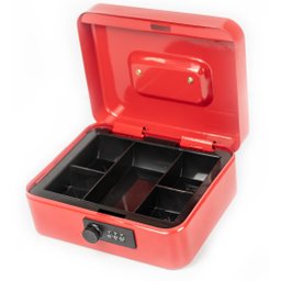 Caixa para Dinheiro C/bandeja para Notas e Moedas Modelo Cb0101c - 3