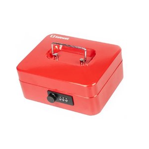 Caixa para Dinheiro C/bandeja para Notas e Moedas Modelo Cb0101c