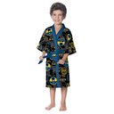 Ver imagem 1 de Roupão Infantil P Aveludado Quimono Batman Lepper