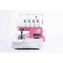 Ver imagem 3 de Máquina De Costura Doméstica Overloque Ss-320 Sun Point-110 Volts-pink