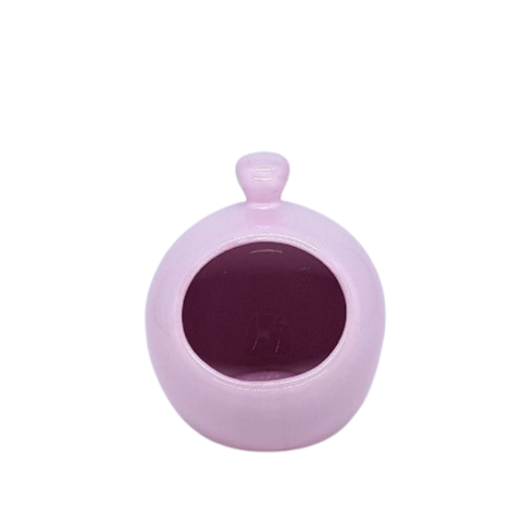 Porta Alho de Cerâmica - Um Toque de Charme e Praticidade para Sua Cozinha!:rosa