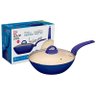 Panela Wok Euro Intense com Revestimento Cerâmico Azul 28cm - Dolce Vita - 2