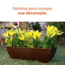 Ver imagem 6 de Kit Vaso e Prato Jardineira Tamara Café 60 Terrano