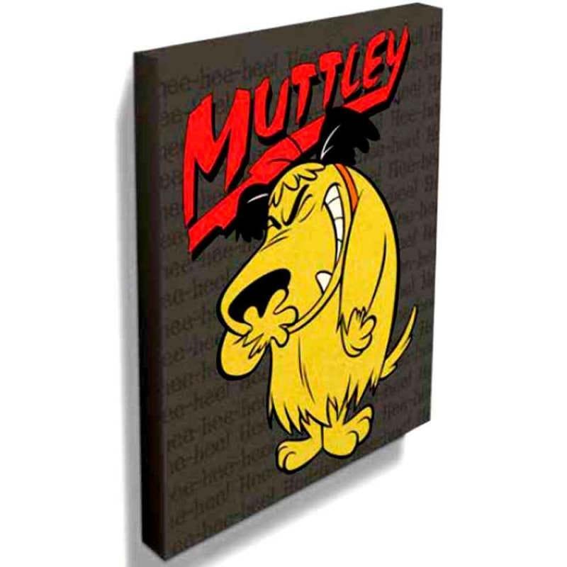 Quadro Tela Mutley Corrida Maluca | MadeiraMadeira