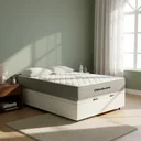 Ver imagem 2 de Cama Box Baú com Colchão de Molas Ensacadas Ortobom One Face Plenno Superpocket Casal 138cm
