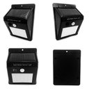 Ver imagem 5 de Solar Luminária Lâmpada Parede 20 Leds Sensor 12 Horas