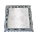Ver imagem 1 de Tampa Casa Máquina Piscina Rebaixada Simples Grelha 80x80 C