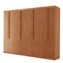 Ver imagem 1 de Guarda Roupa Casal Avant Mdf com 8 Portas 4 Gavetas Moderna Mobília