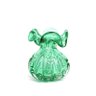 Vaso de Cristal Murano Trouxinha Veneza P - Esmeralda - 1
