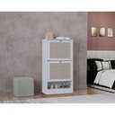 Ver imagem 4 de Kit Sapateira Spin Tropical 2 Portas e 2 Mesas de Cabeceira/centro Poquema