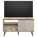 Ver mais imagens de Rack Bancada de TV 50 Polegadas Rebu L06 Nature/Off White - Mpozenato