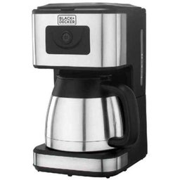 Cafeteira 23 Xícaras com Jarra Inox Térmica Black & Decker Cmx Preto/prata 127v - 1
