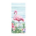 Ver imagem 1 de Toalha de Praia Santista Flamingo Aveludado