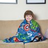 Manta Infantil Fleece Avengers 125x150 cm Lepper 57332 - 2