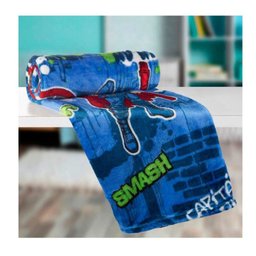 Manta Infantil Fleece Avengers 125x150 cm Lepper 57332 - 1
